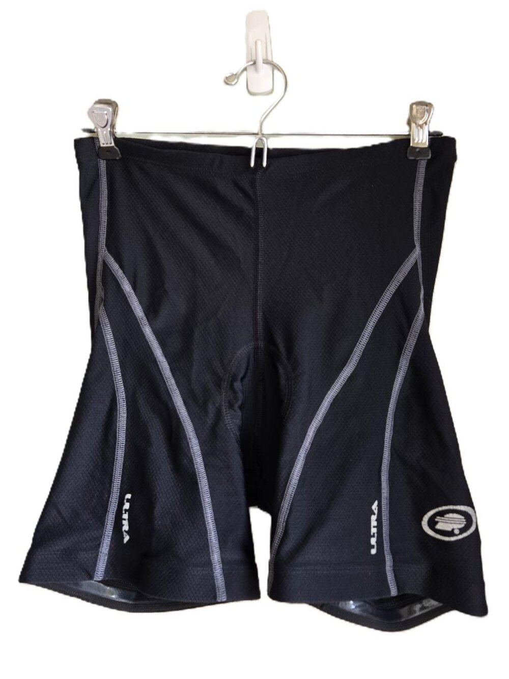 PERFORMANCE As-New Women's L Ultra Unpadded Biking Cycling Shorts, Black